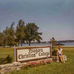 1970 - Niagara Christian College sign