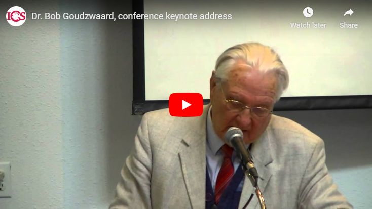 Dr. Bob Goudzwaard: “Are We There Yet? Economic Justice and the Common Good”